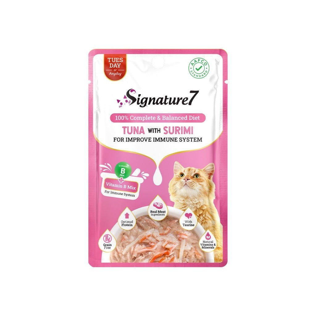 Signature7 Complete and Balance Cat Wet Food Pouch 50g