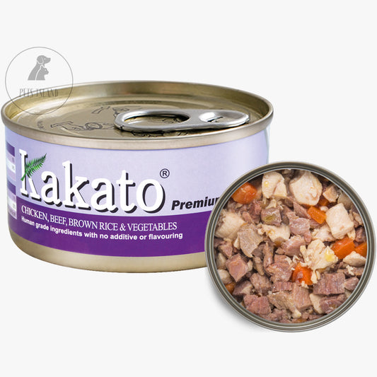 Kakato Canned Wet Food for Cats & Dogs Complementary Diet 40g 70g 170g