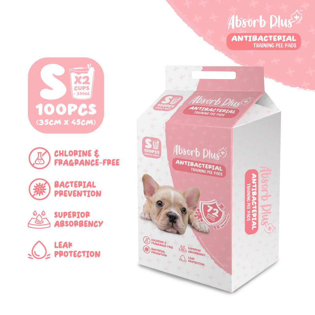 Absorb Plus Antibacterial Pet Sheets (S,M,L size)