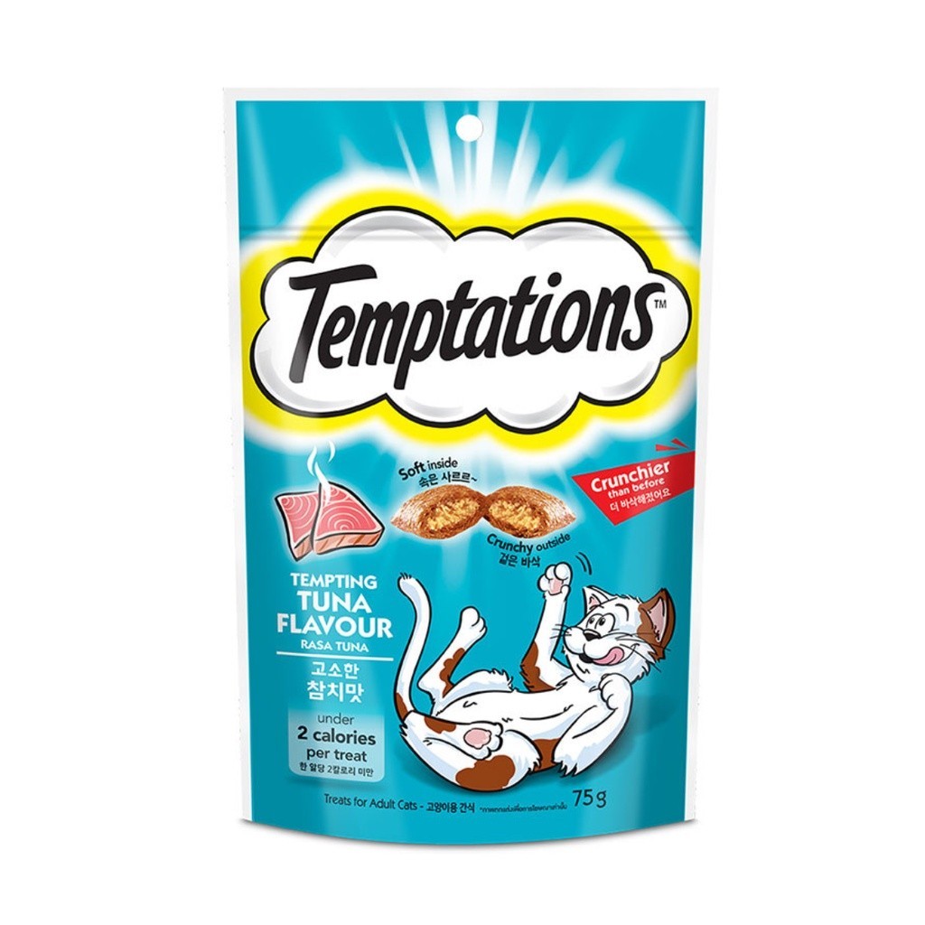 Temptations Pockets & Mix Ups Cat Treats 75g