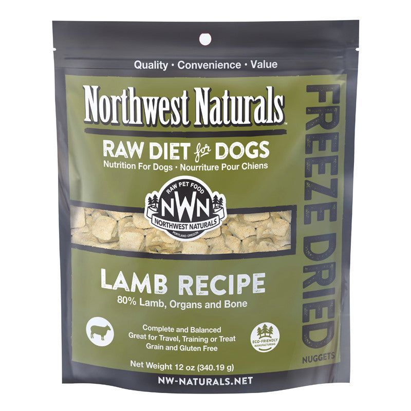 Northwest Naturals Freeze Dried Nuggets 12oz Dog Food