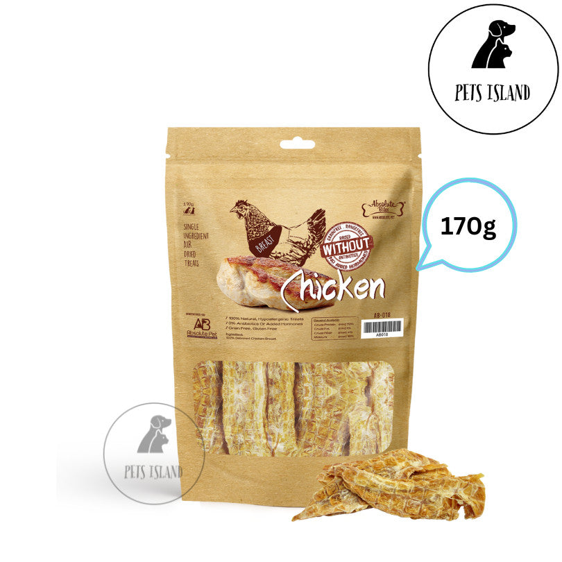 Absolute Bites Single Ingredient Air Dried Treats for Dogs *Small Pack*