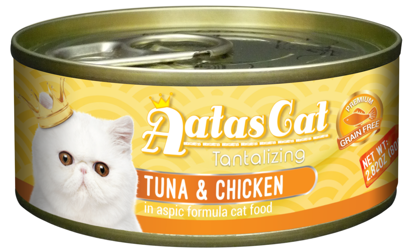 Aatas Cat Tantalizing Tuna & Chicken in Aspic 80g