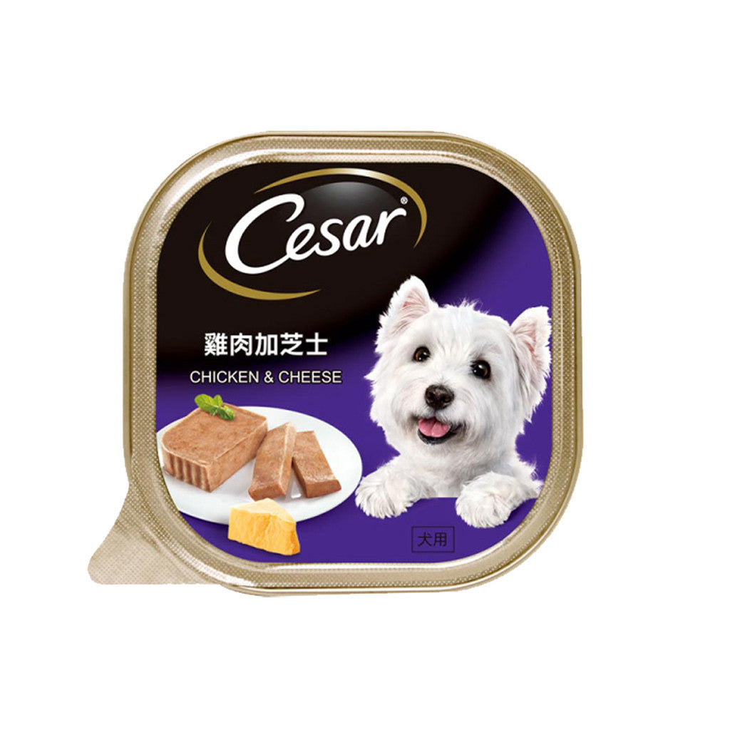 Cesar Dog Tray 100g & Naturally Crafted 85g Wet Dog Food