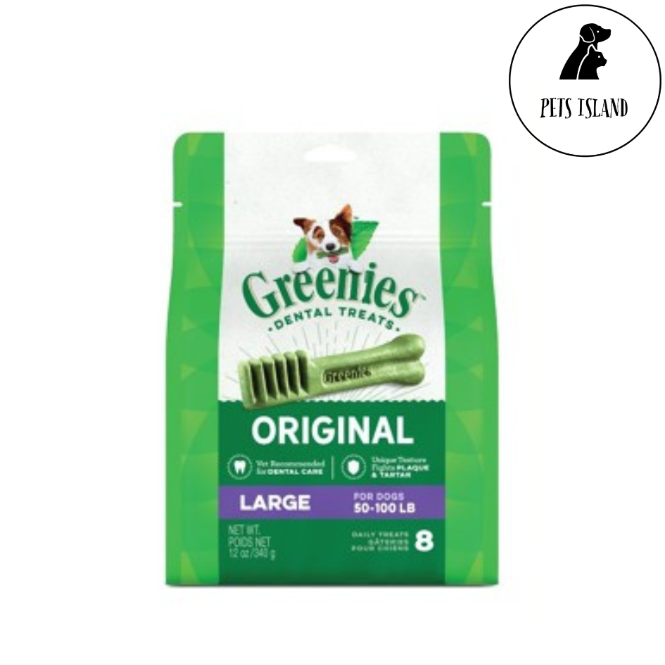 Greenies TreatPak Dental Treats & Chews for Dogs 4 Sizes - Teenie, Petite, Regular, Large