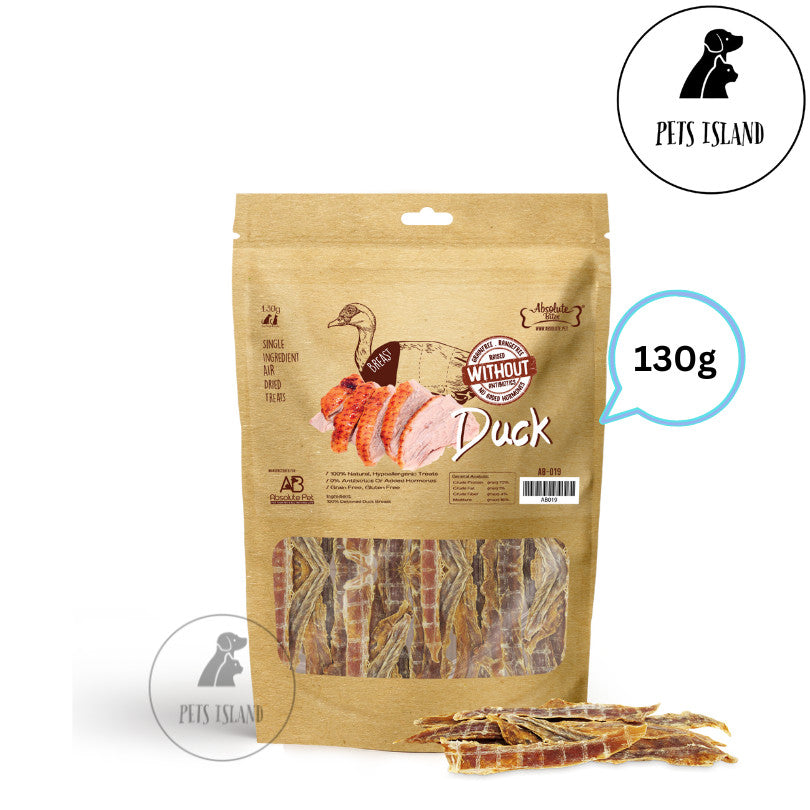 Absolute Bites Single Ingredient Air Dried Treats for Dogs *Small Pack*