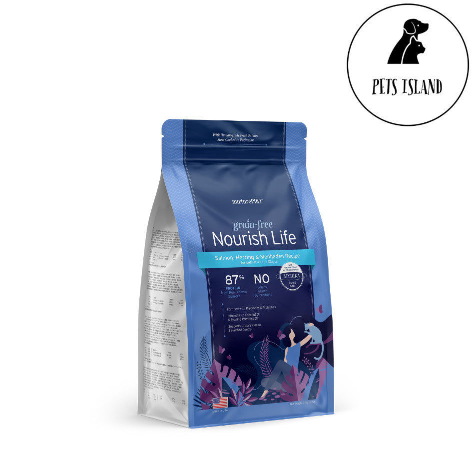 NurturePRO Nourish Life Grain-Free Dry Cat Food 4.99 kg