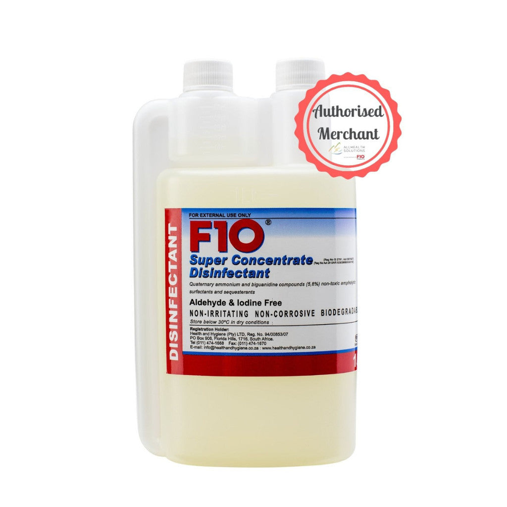 F10 Super Concentrate Disinfectant 200ml & 1L