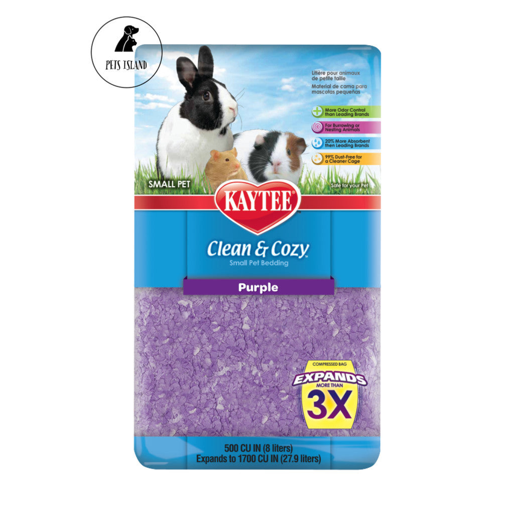 Kaytee Clean & Cozy Bedding for Small Pets 24.6L - Hamsters, Rabbits & Guinea Pig