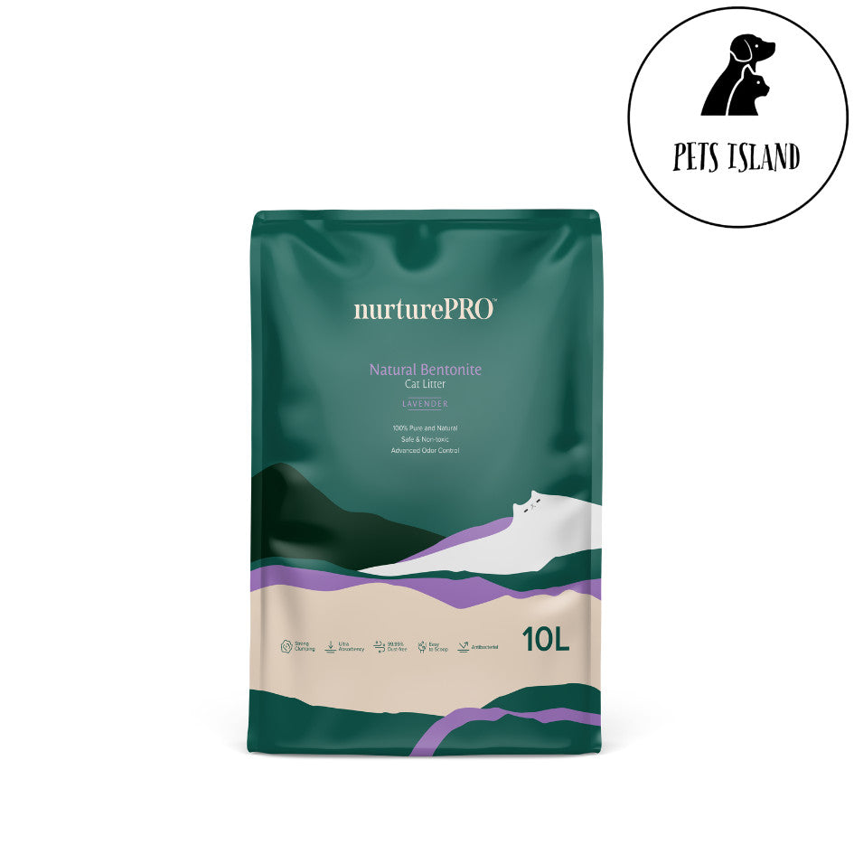 NurturePRO Natural Bentonite Cat Litter 10L