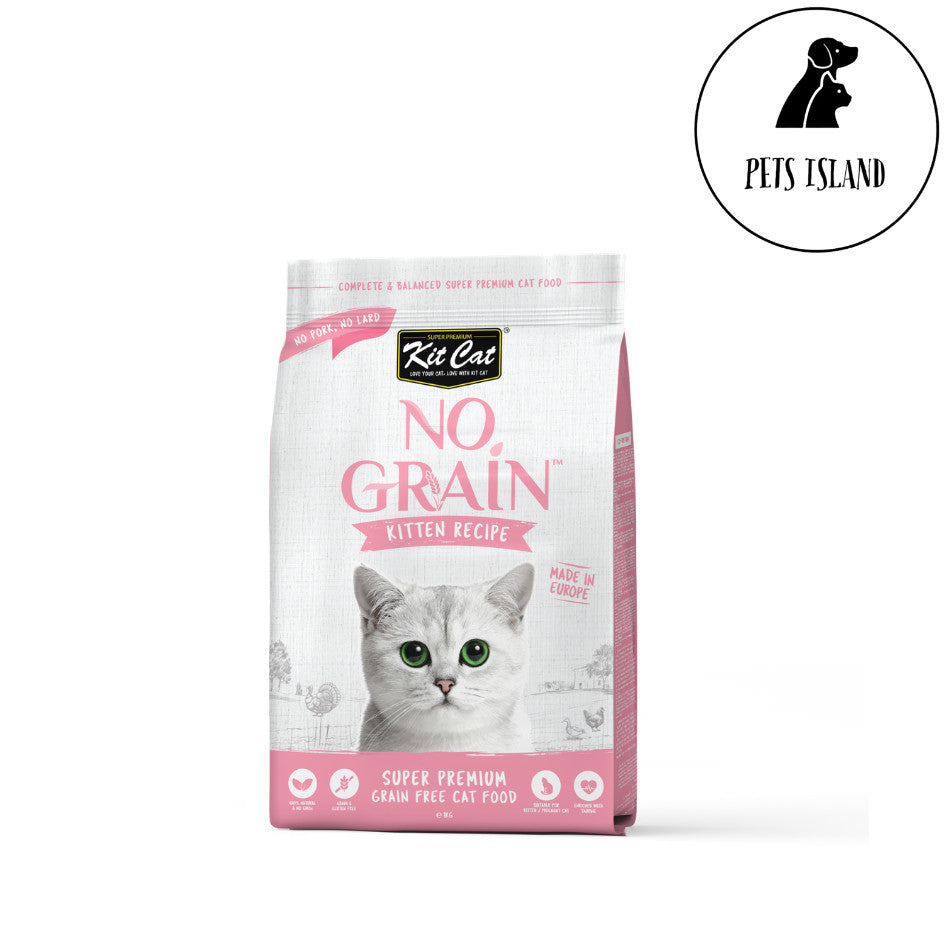 Kit Cat No Grain Dry Cat Food 1kg