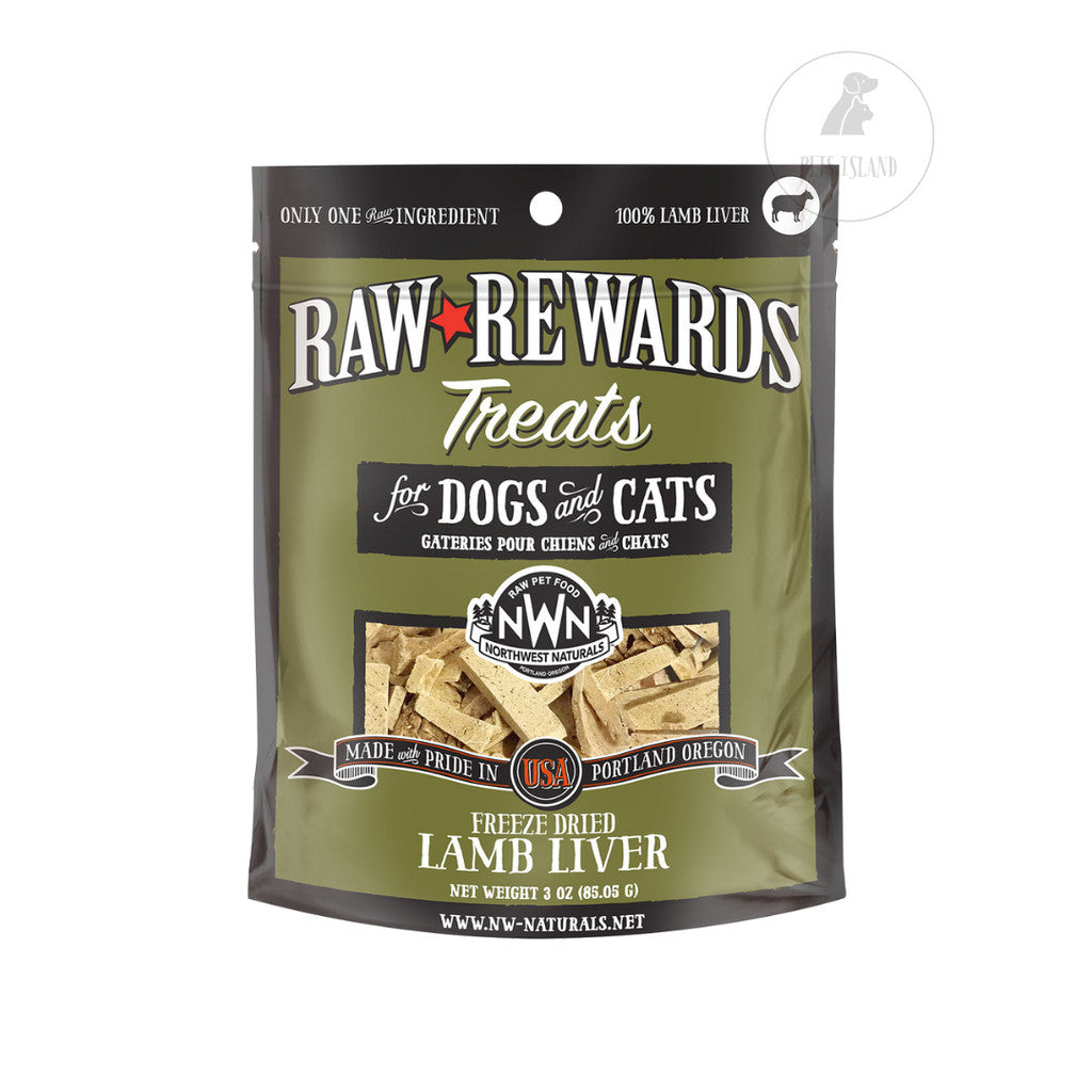 FREE NW FOOD SAMPLE: Northwest Naturals Raw Rewards Freeze Dried Treats for Cats & Dogs