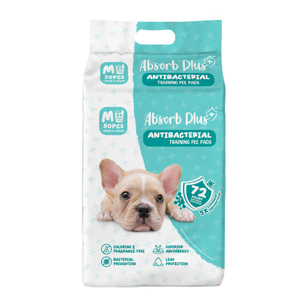 Absorb Plus Antibacterial Pet Sheets (S,M,L size)