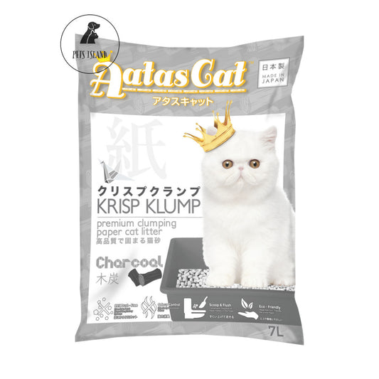 2 FOR $22.90: Aatas Cat Krisp Klump Paper Cat Litter 7L