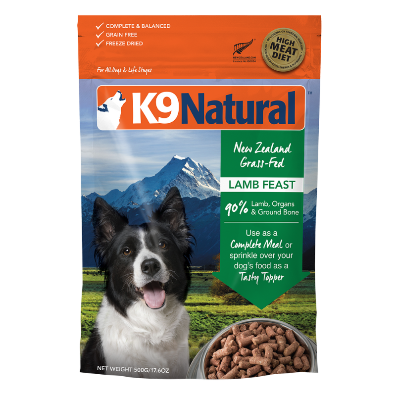 K9 Natural Freeze Dried Raw Dog Food