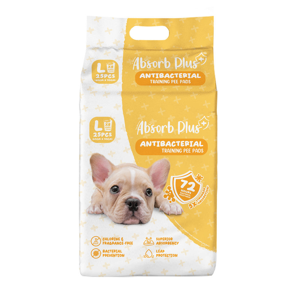 Absorb Plus Antibacterial Pet Sheets (S,M,L size)