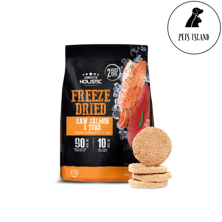 Absolute Holistic Freeze Dried Raw Dog Food Patties (12.7oz)