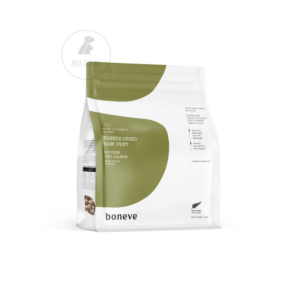 Boneve Freeze-Dried Raw Prey Cat Food Complete Diet & Fresh Cat Food Topper