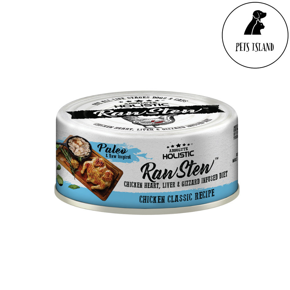 Absolute Holistic Rawstew (Chicken) - for dog & cat - bundle of 24