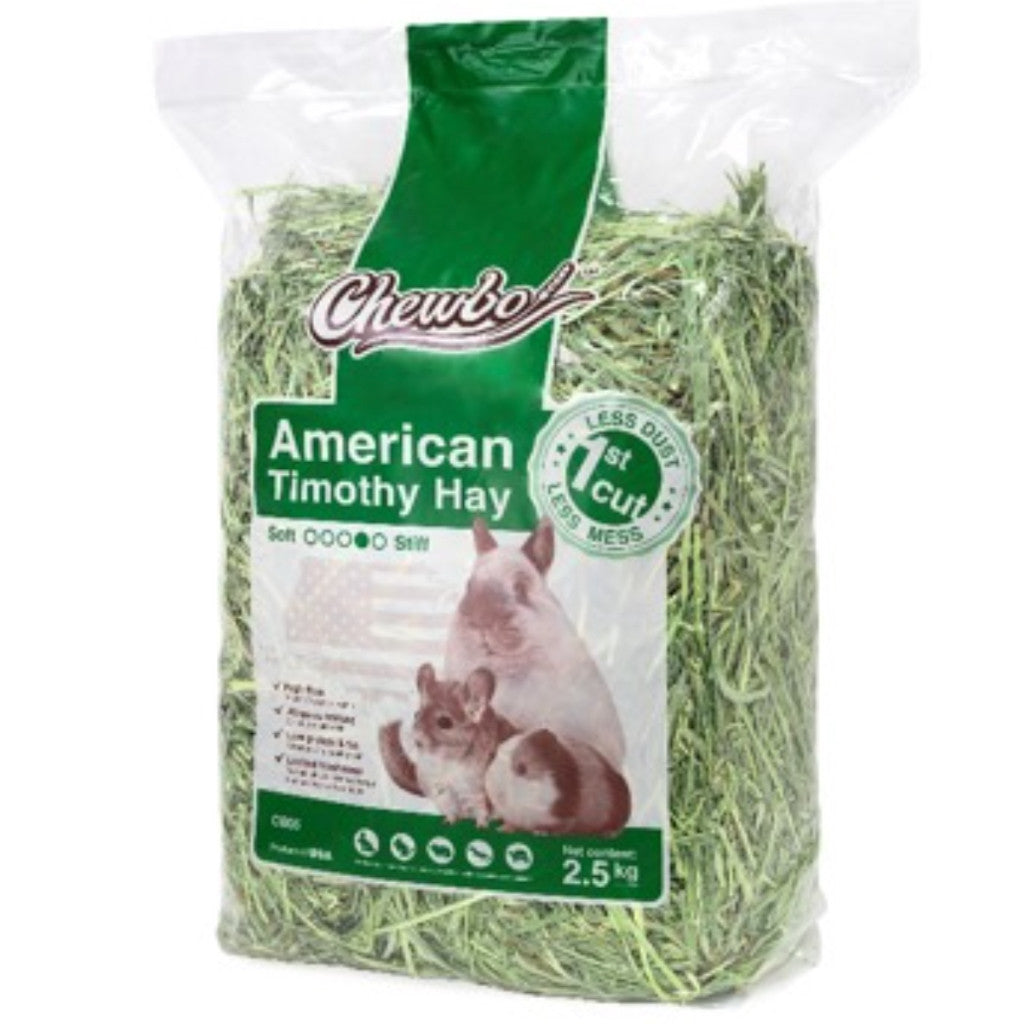 Petlink Chewbo American 1st Cut Timothy Hay for Rabbits, Guinea Pigs, Chinchillas & Small Pets