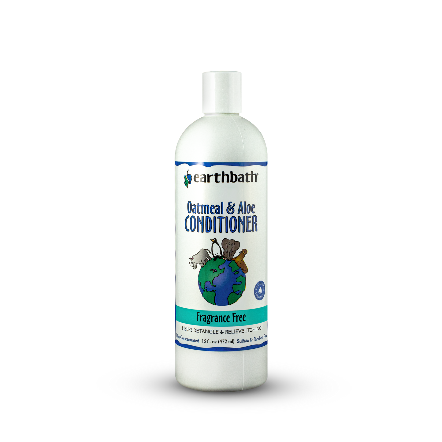 Earthbath Oatmeal & Aloe Fragrance Free Conditioner 16oz
