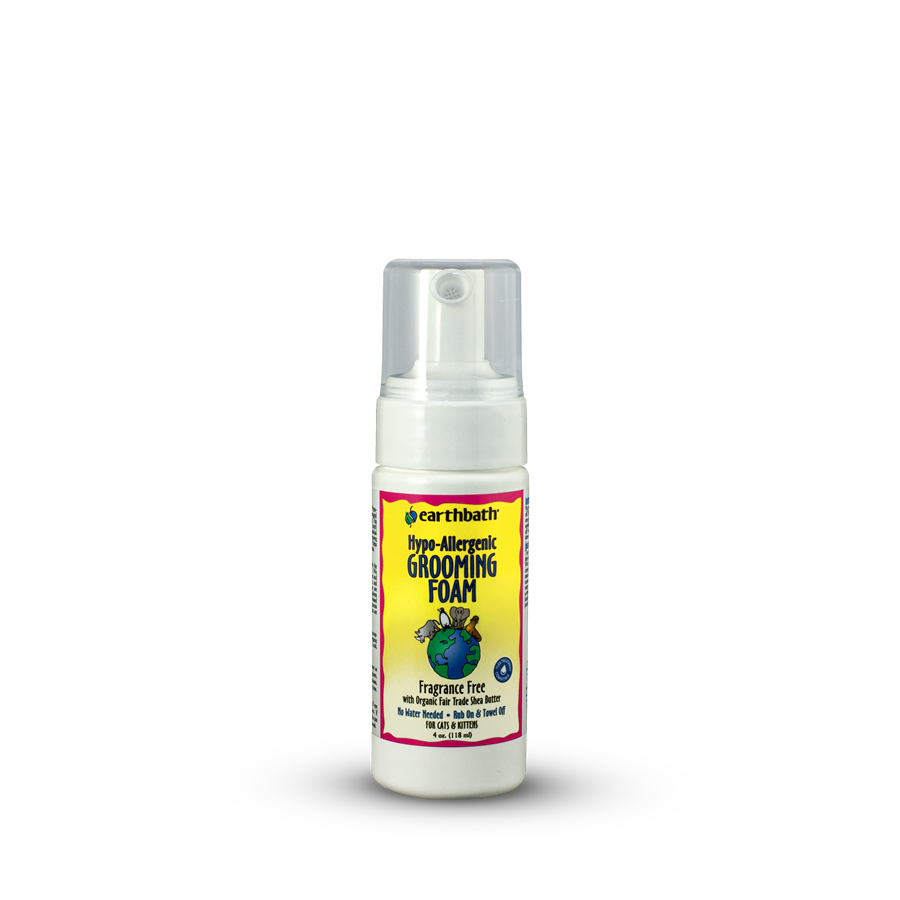 EarthBath Hypo-Allergenic Grooming Foam for Cats 118ml