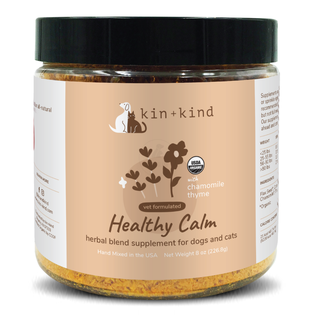 Kin+Kind Healthy Calm Cat & Dog Supplement