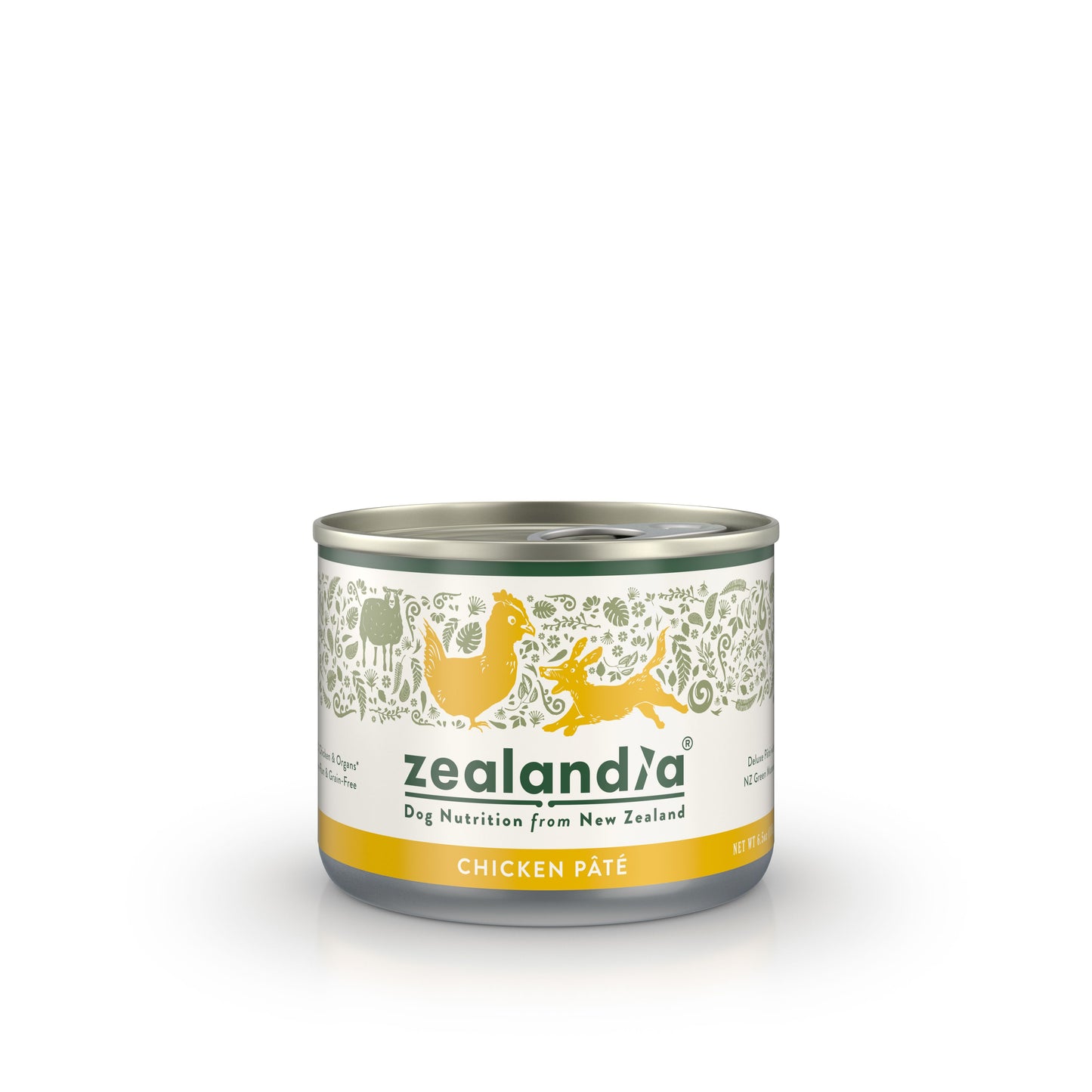 Zealandia Free Range Chicken Canned Dog Food 185g