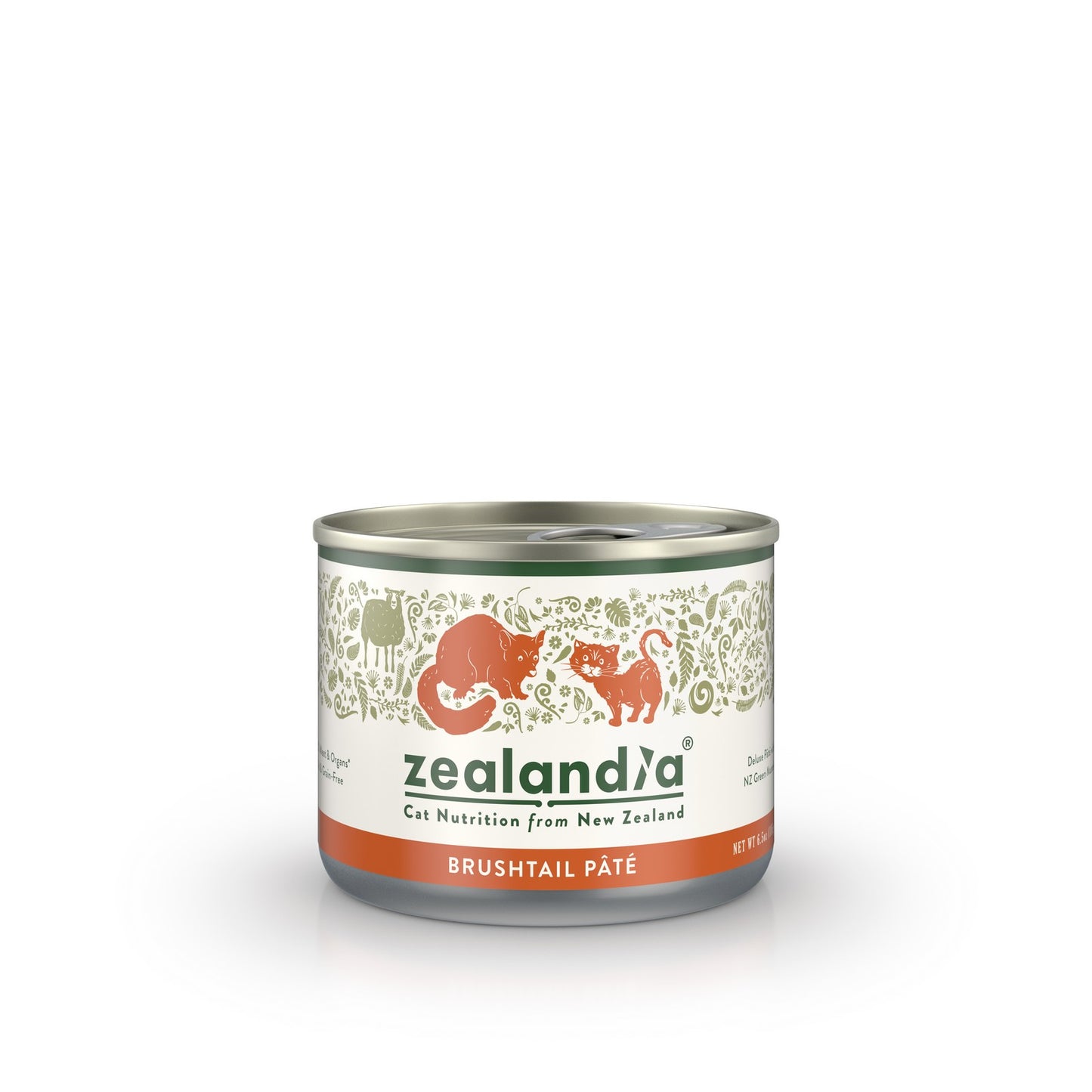 Zealandia Wild Brushtail Adult Canned Cat Food 185g