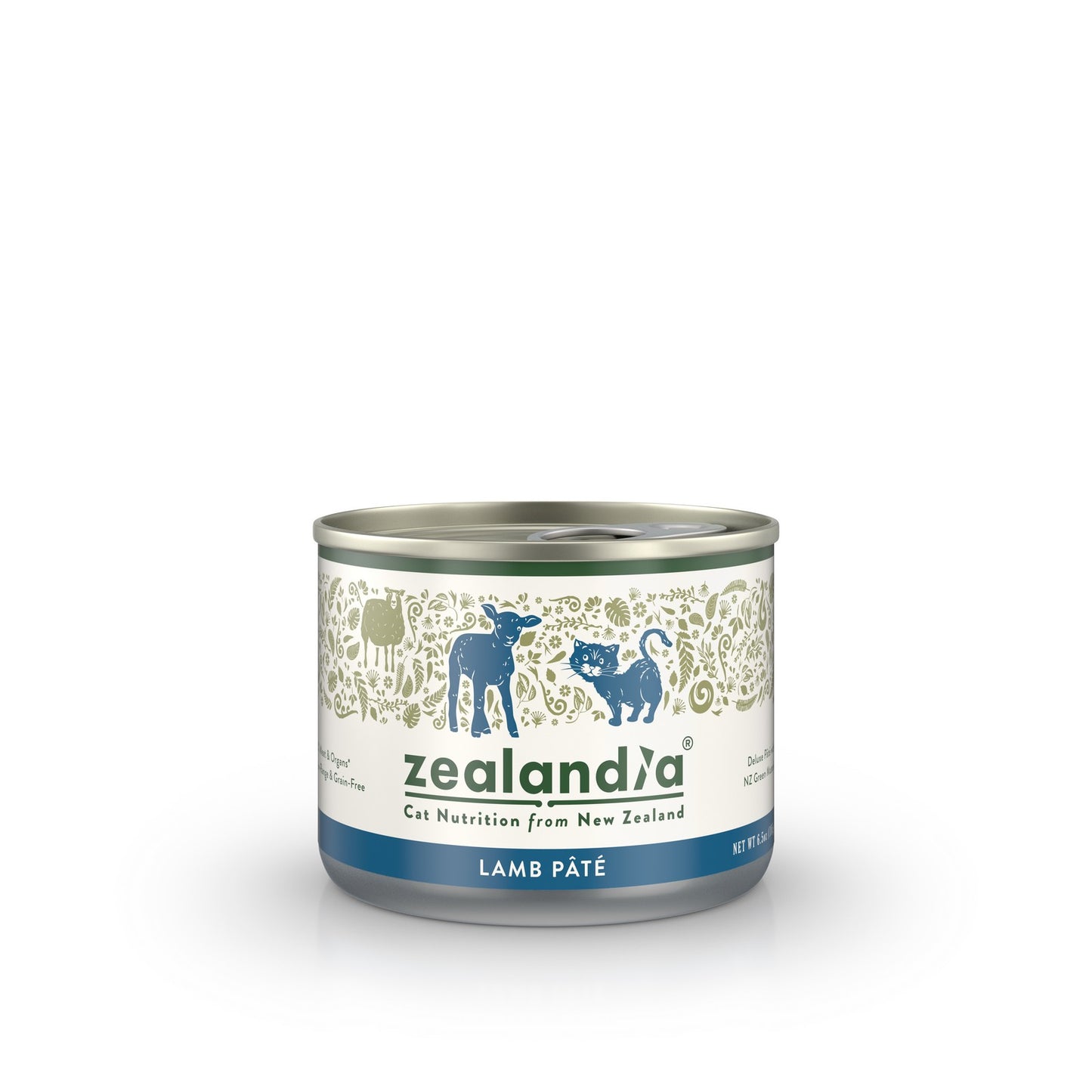 Zealandia Free-Range Lamb Adult Canned Cat Food 185g