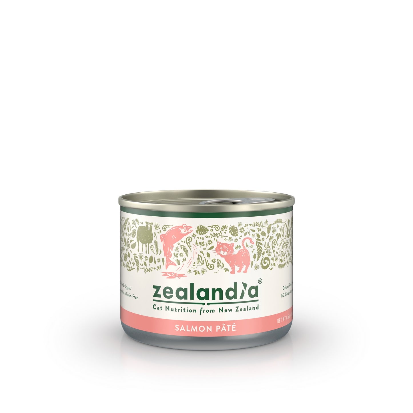Zealandia King Salmon Pate Adult Canned Cat Food 185g