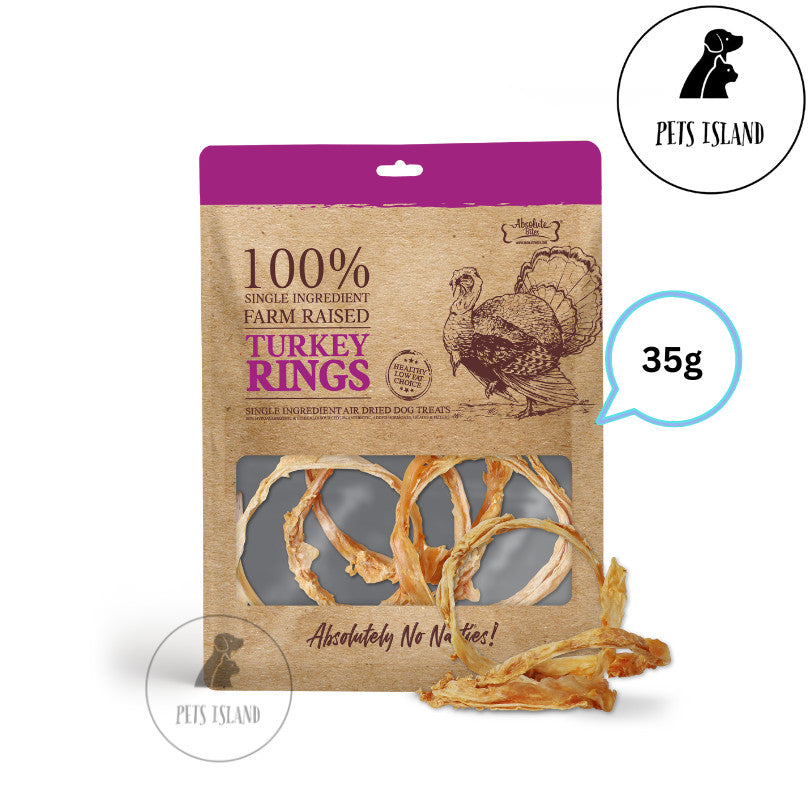 Absolute Bites Single Ingredient Air Dried Treats for Dogs *Small Pack*