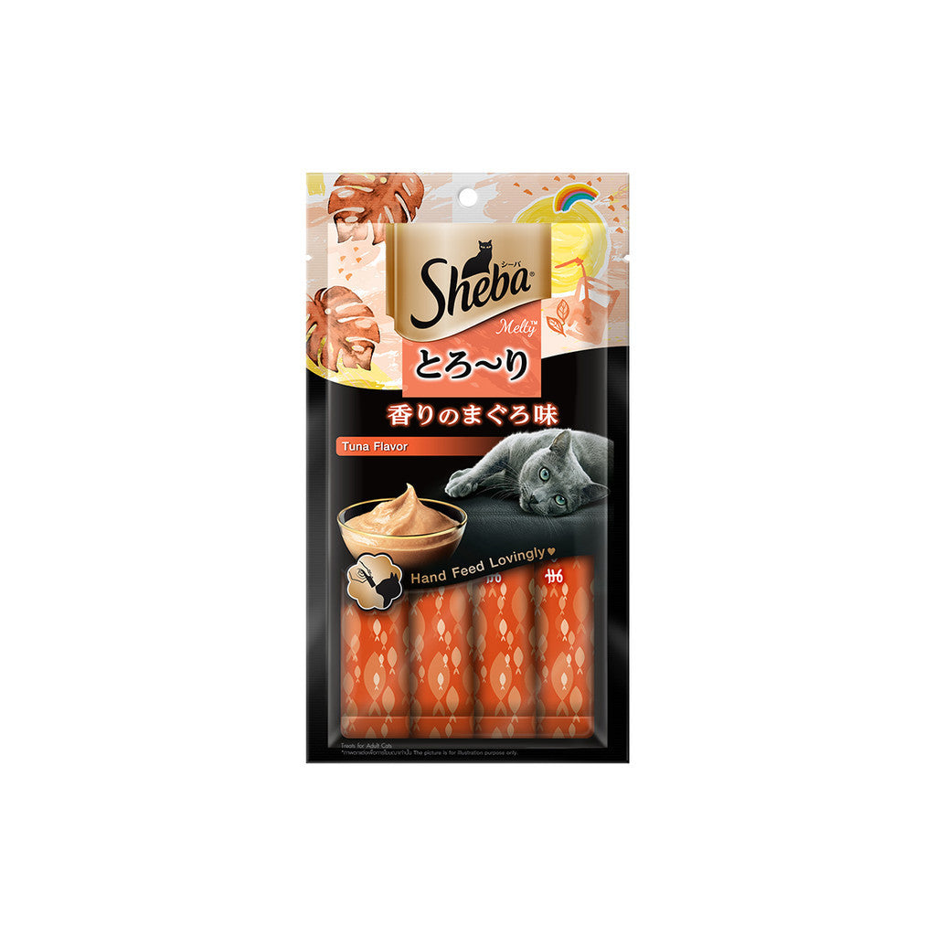 Sheba Melty Cat Puree Treats 12g x 4 - 4 Flavours