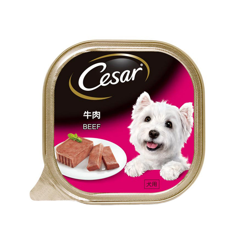 Cesar Dog Tray 100g & Naturally Crafted 85g Wet Dog Food