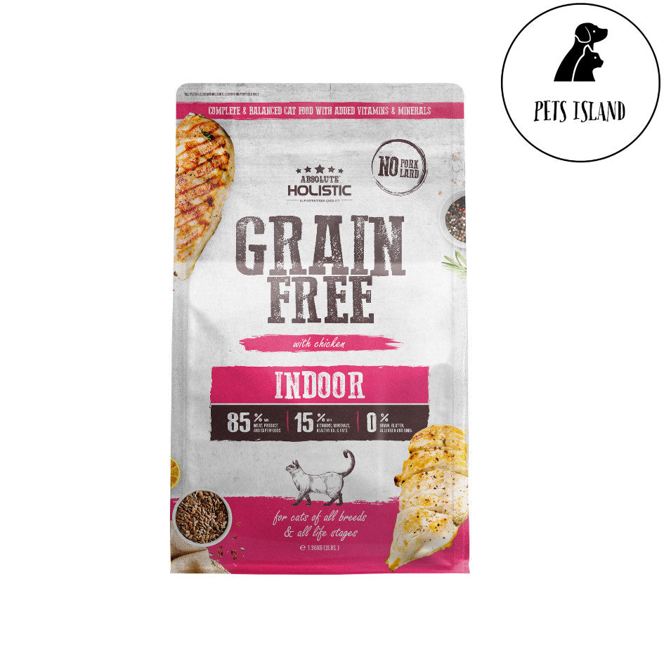 Absolute Holistic Grain Free Dry Cat Food 3lbs (1.36kg) | Small Bag