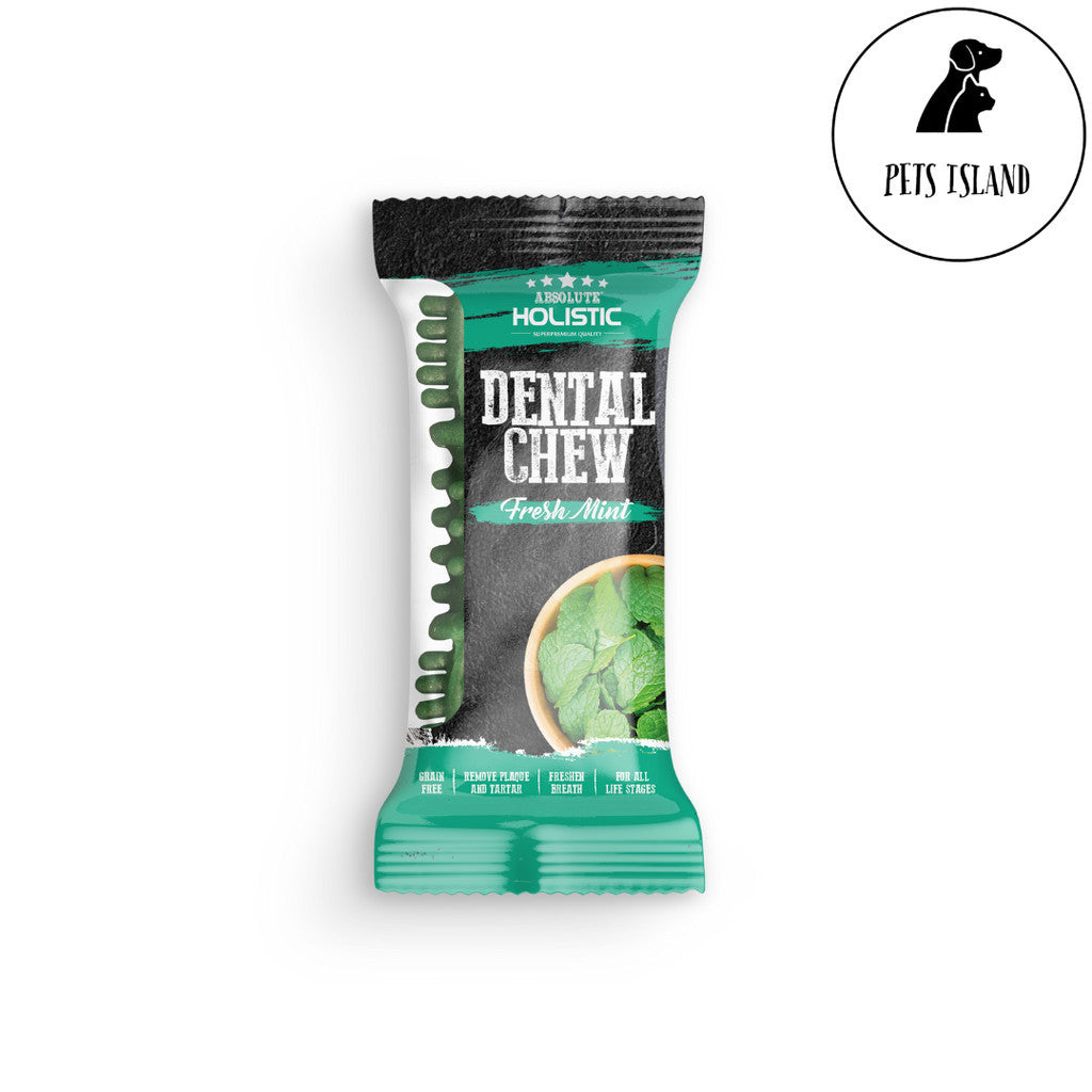 Absolute Holistic Dental Chew & Dental Chew Boost! 4" (25g per piece) - Bundle of 11