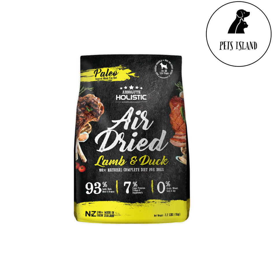 Absolute Holistic Air Dried Dog Food 1kg