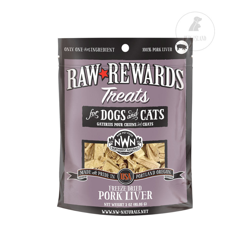 FREE NW FOOD SAMPLE: Northwest Naturals Raw Rewards Freeze Dried Treats for Cats & Dogs