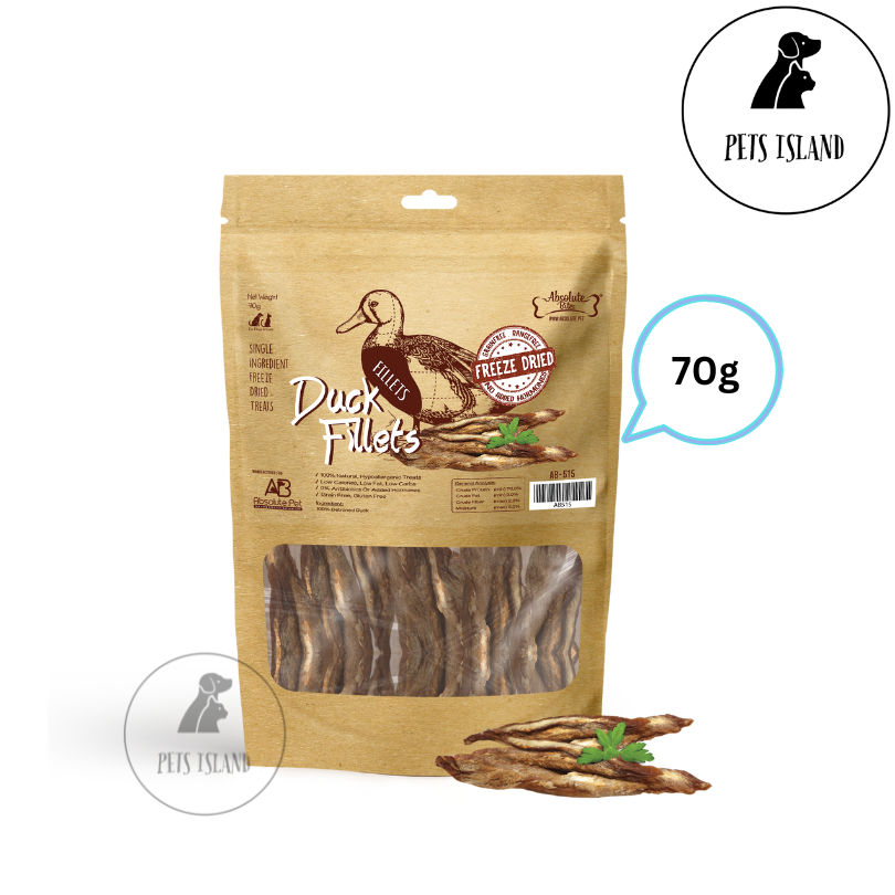 Absolute Bites Single Ingredients Freeze Dried Treats for Dogs & Cats *Small Pack*