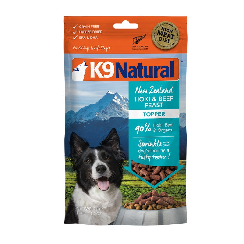 K9 Natural Freeze Dried Topper Dog Food