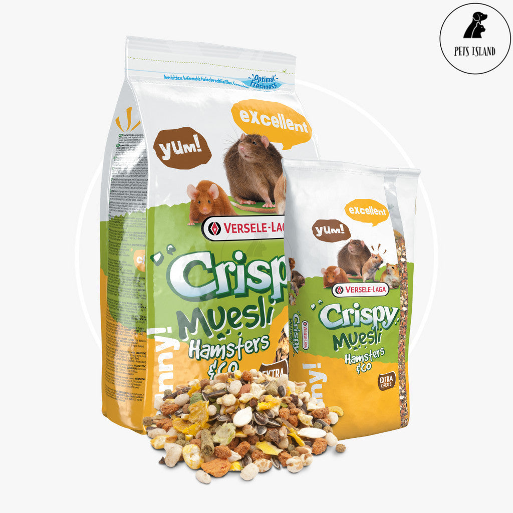 Versele Laga Crispy Museli Hamster & Co Food 1kg