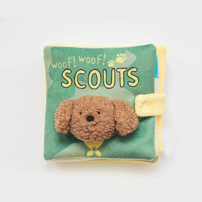 Snuffle Book Interactive Nosework Training Toy for Dogs Birthday Gift