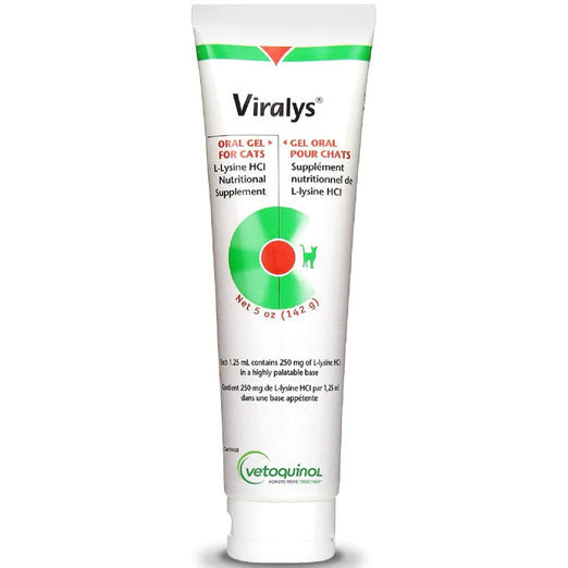 Vetoquinol Viralys L-Lysine Cat Supplement Gel 5oz