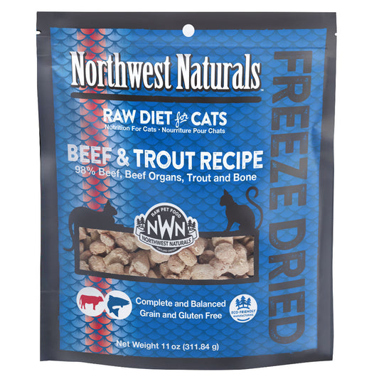 Northwest Naturals Freeze Dried Nibbles 11oz Cat Food