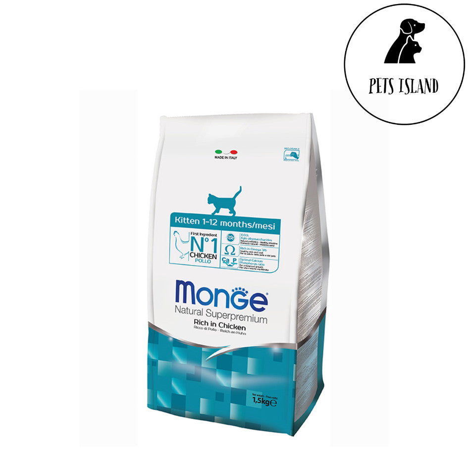 Monge Natural Superpremium Cat Dry Food 1.5kg