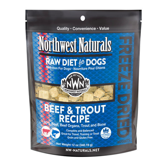 Northwest Naturals Freeze Dried Nuggets 12oz Dog Food