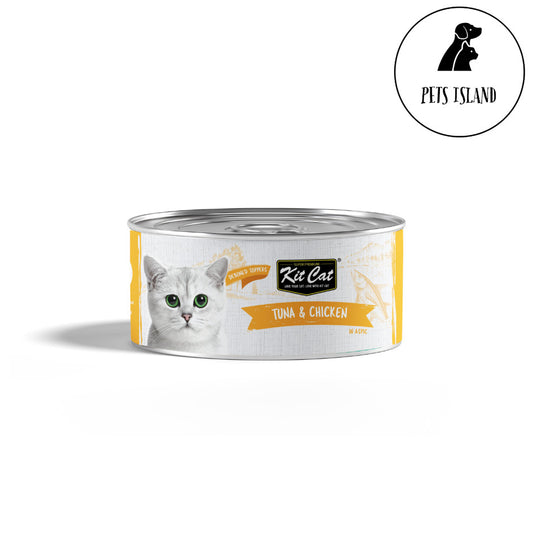 Kit Cat Deboned Toppers 80g -Tuna & Chicken