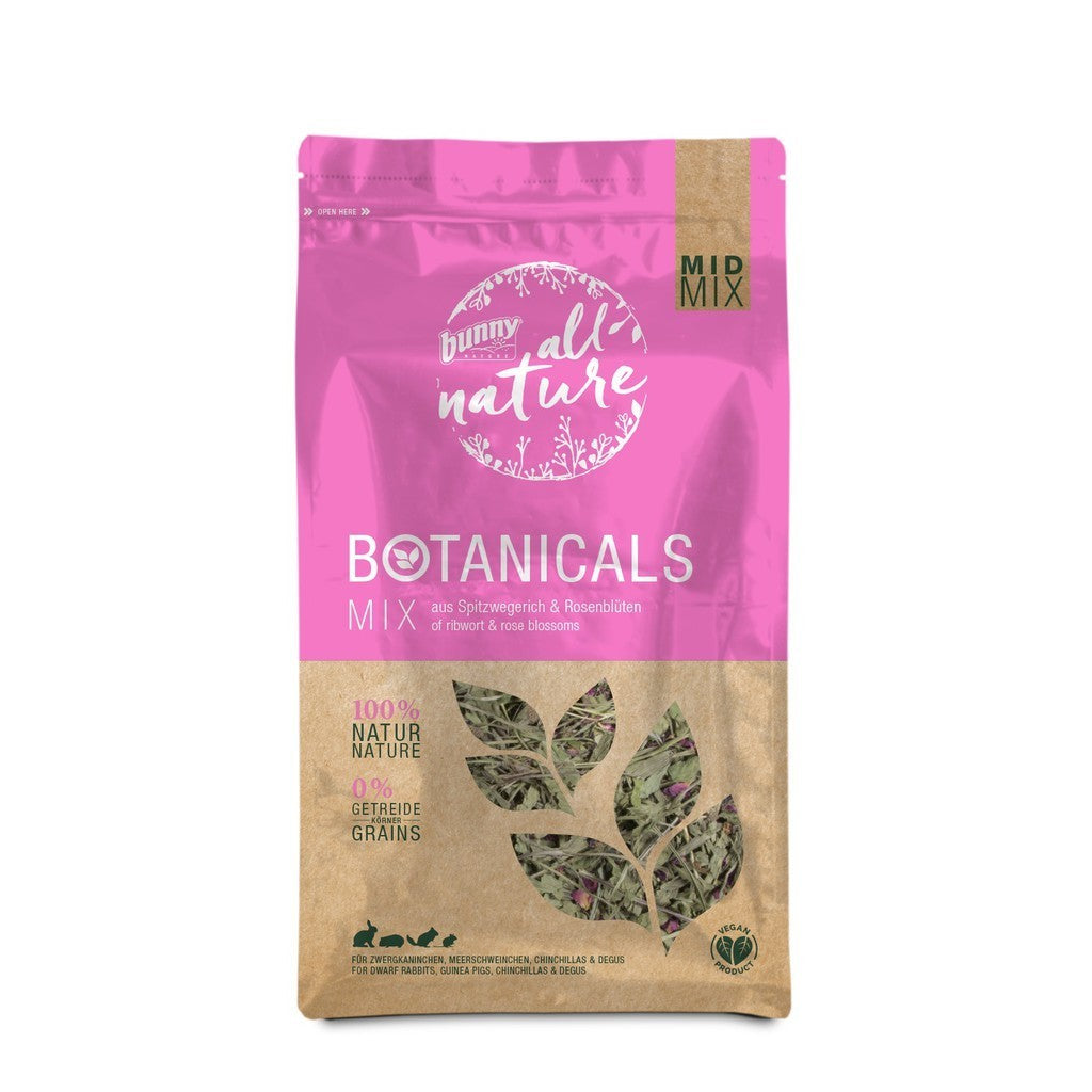 20% OFF BUNDLE DEAL: Bunny Nature Botanical Mid Mix Food & Snacks for Rabbits, Guinea Pigs, Chinchillas & Hamsters