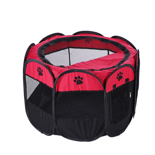 Oxford Portable Dog Pet Play Tent Cat Playpen