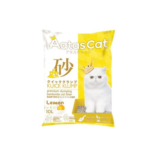 4 FOR $26.70: Aatas Cat Kuick Klump Bentonite Cat Litter 10L